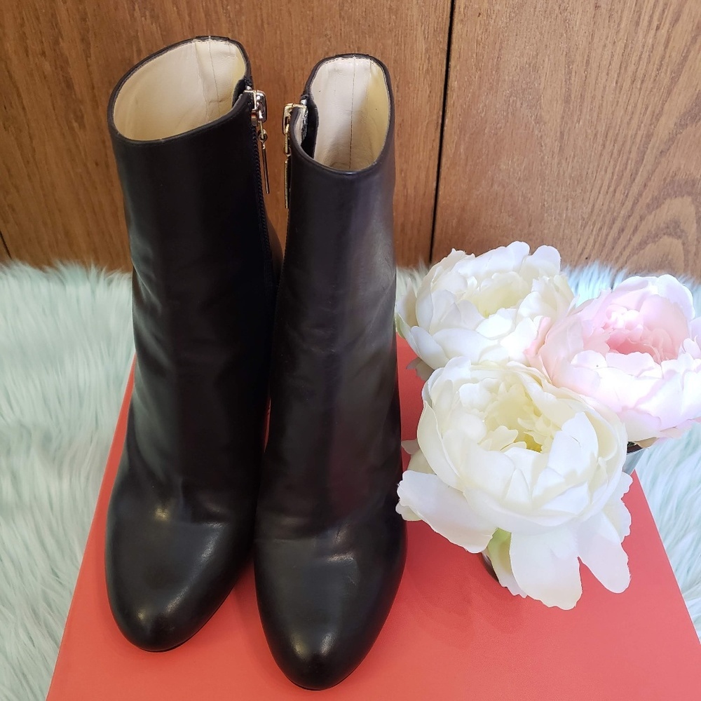 Ivanka Trump Brown Heeled Boots - Picture 3 of 4